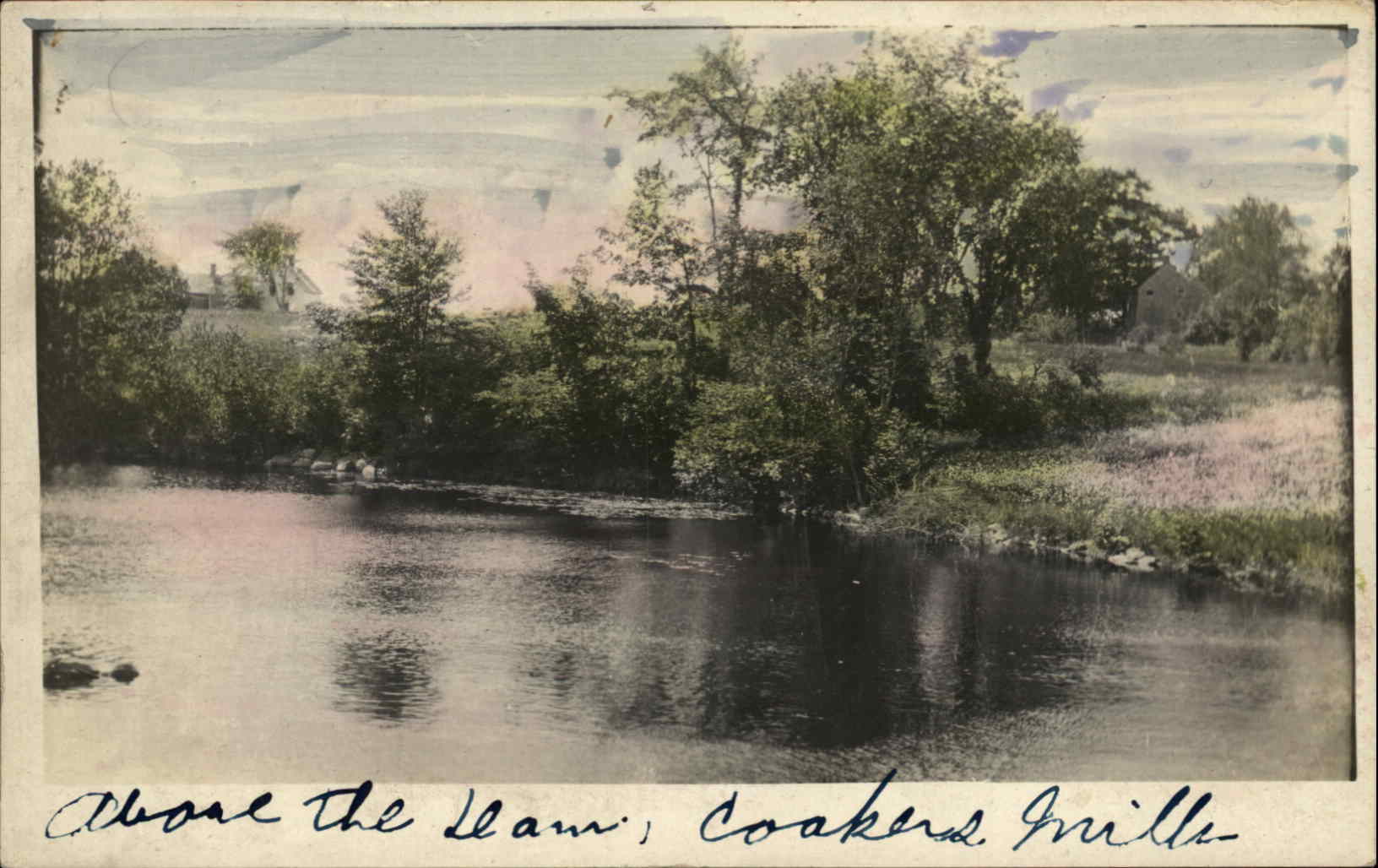 Coopers Mills Maine ME RPPC Real Photo Postcard