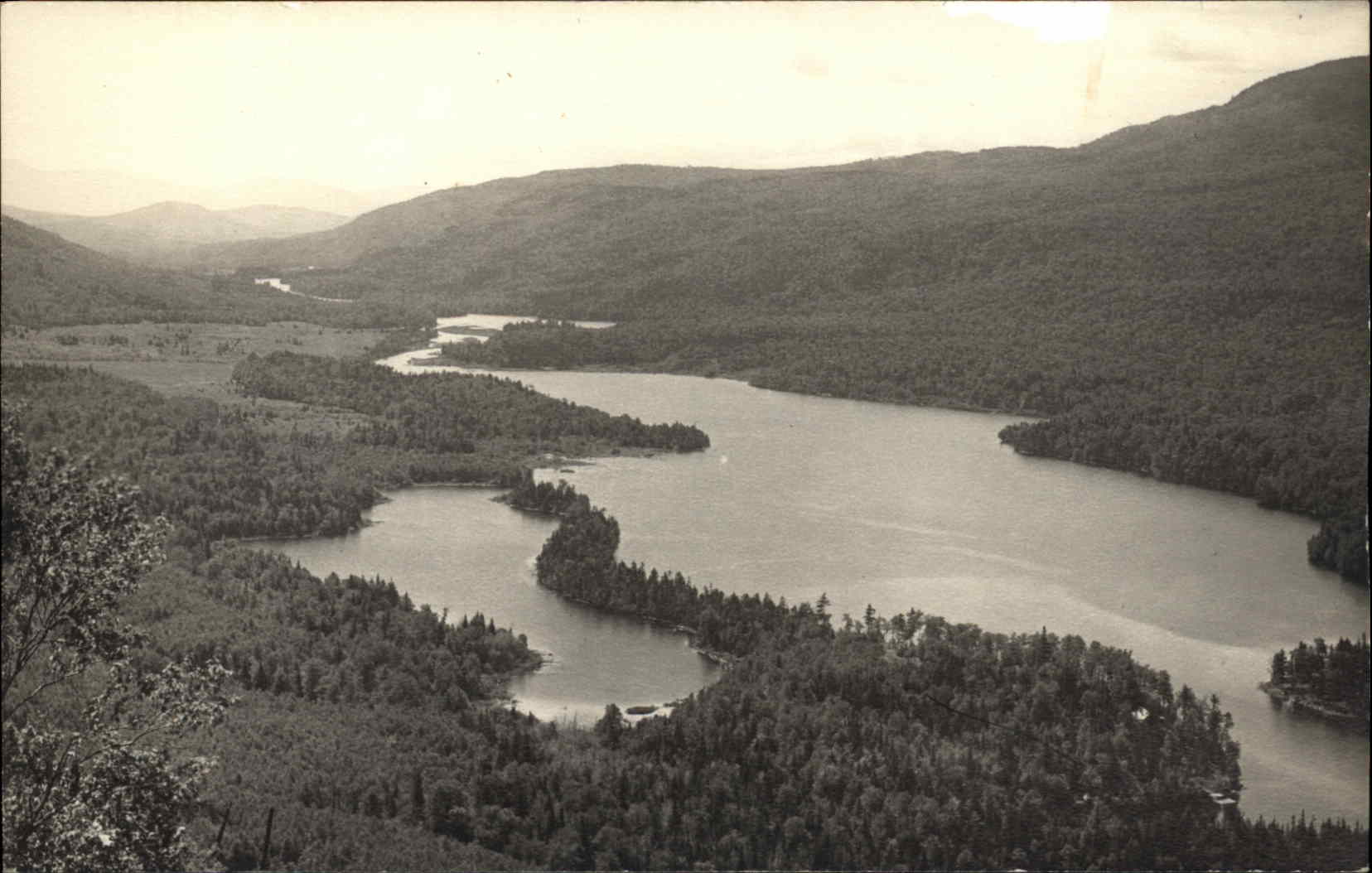 Eustis Maine ME RPPC Real Photo Postcard