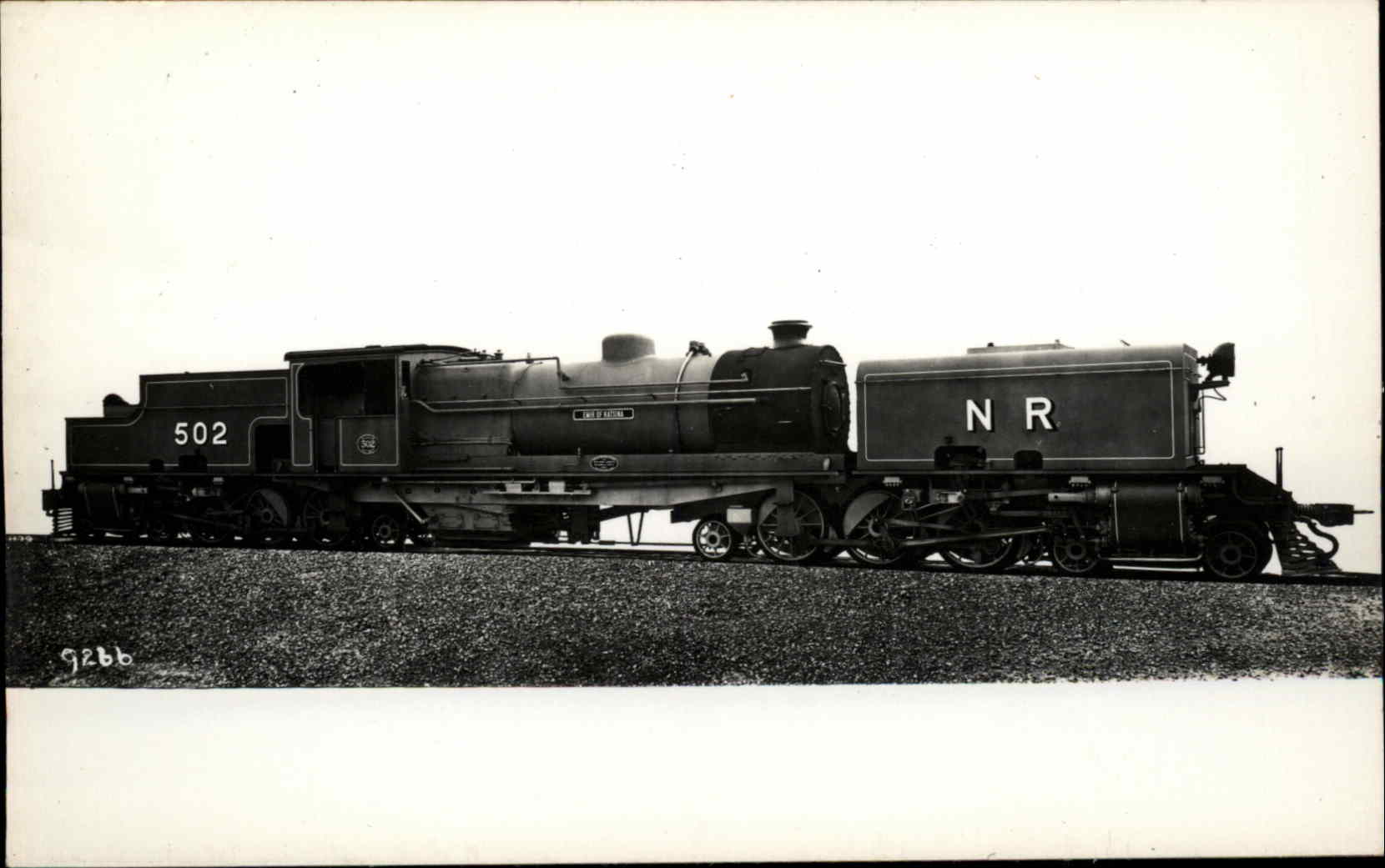Train RPPC Real Photo Postcard