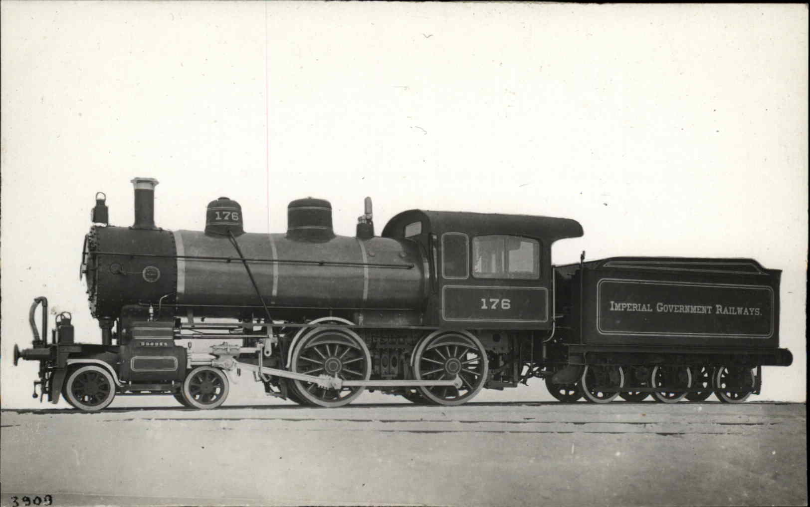 Train RPPC Real Photo Postcard