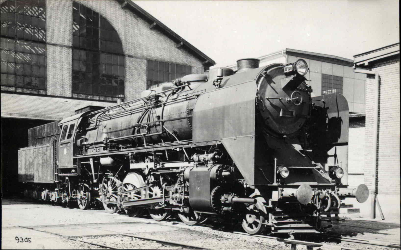 Train RPPC Real Photo Postcard