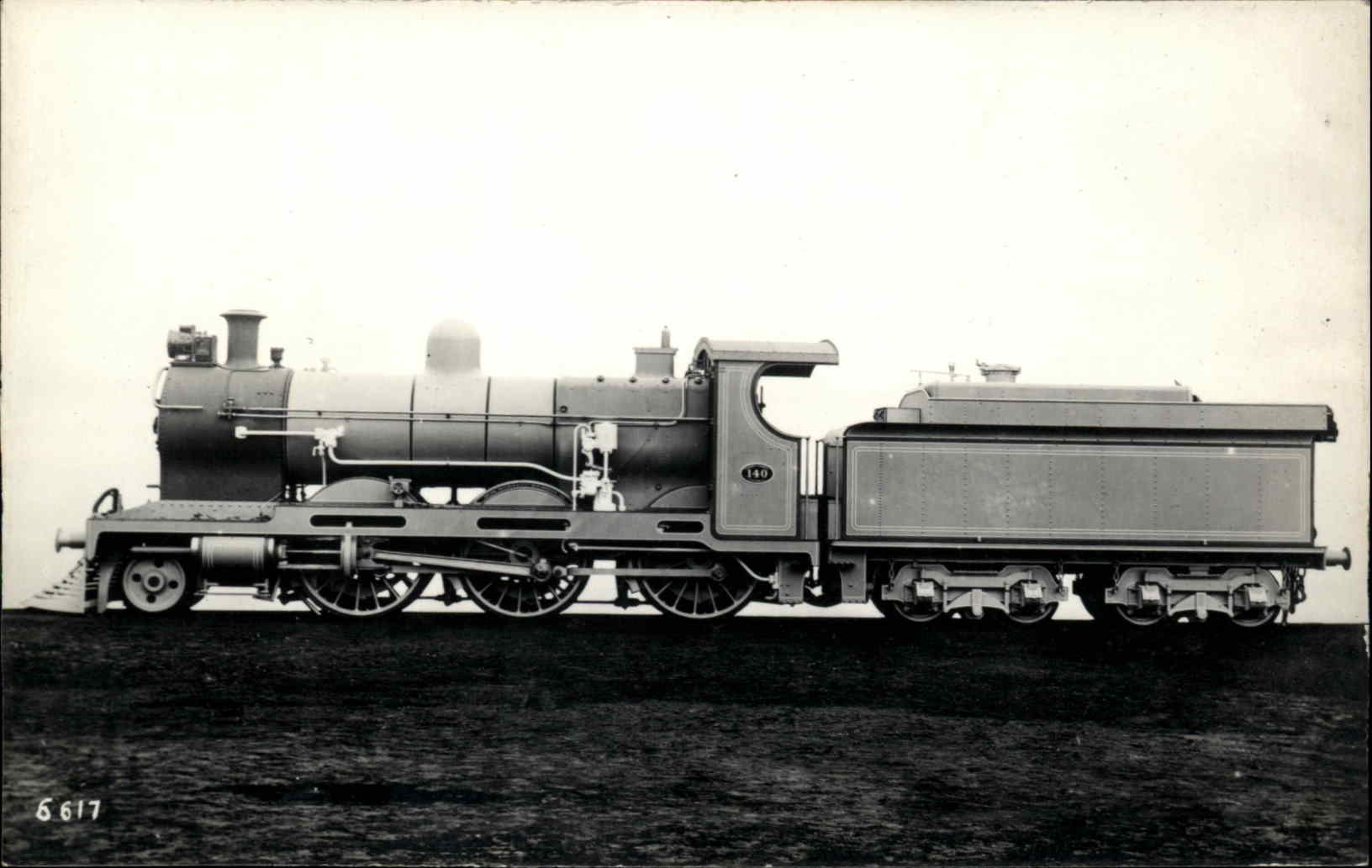 Train RPPC Real Photo Postcard