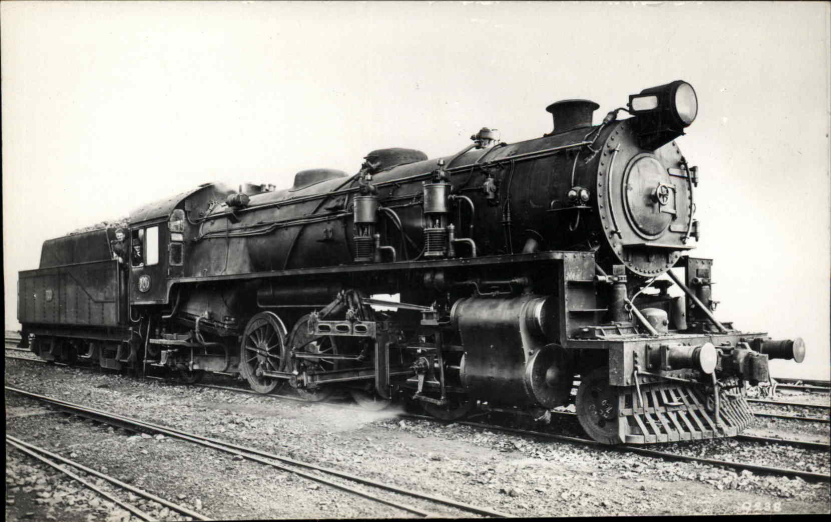 Train RPPC Real Photo Postcard