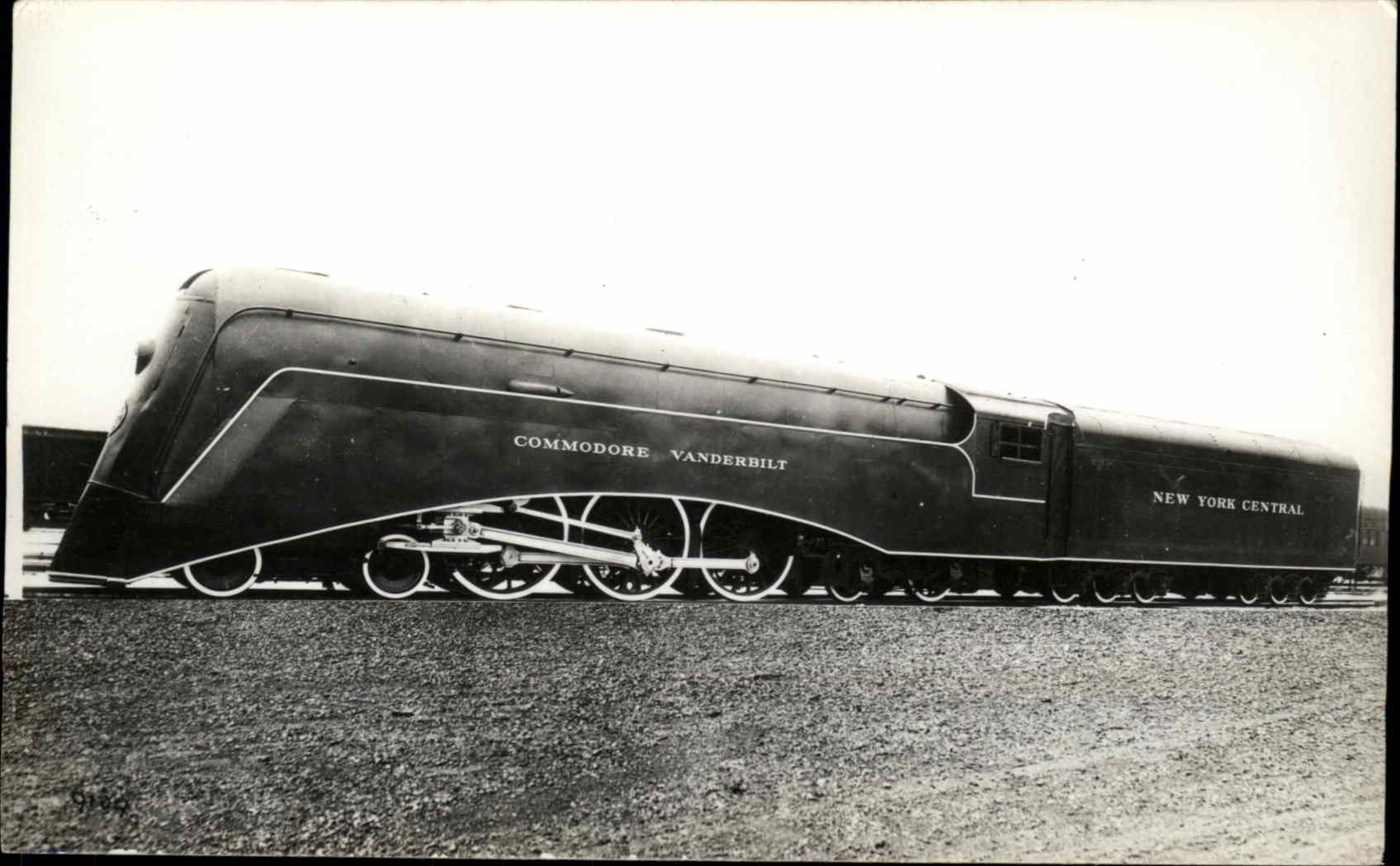Train RPPC Real Photo Postcard