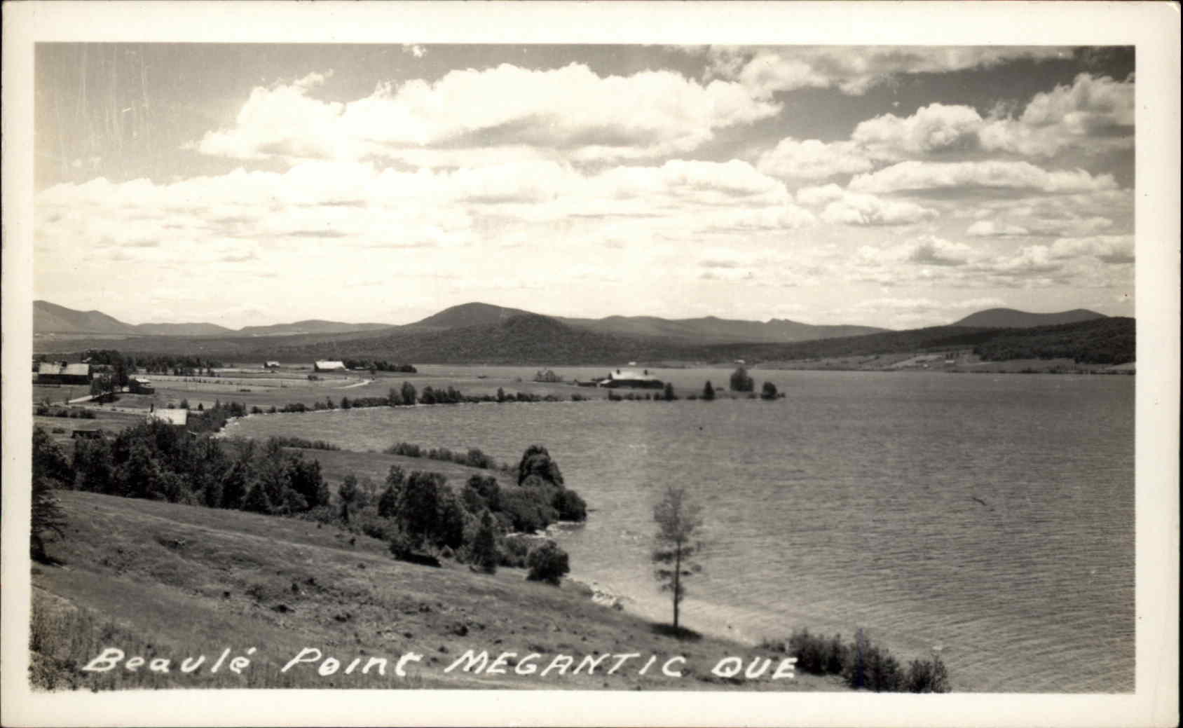 Montreal Quebec Canada Bird's Eye View RPPC Real Photo Postcard