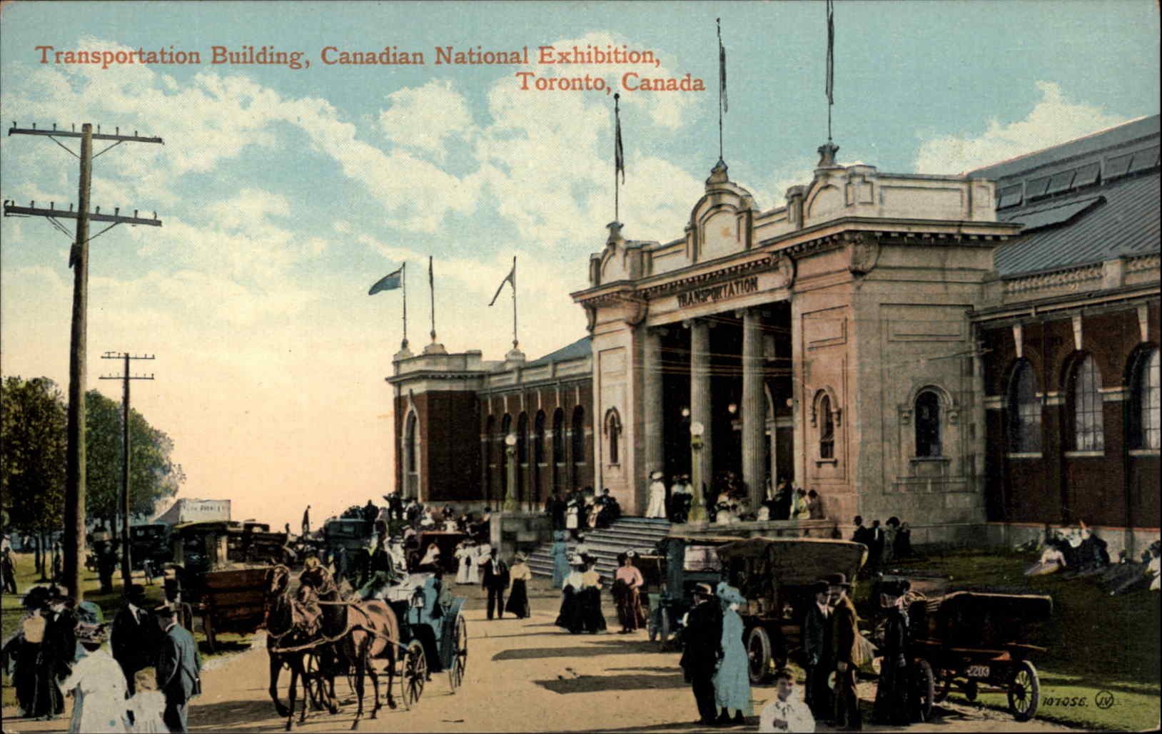 Toronto Ontario Canada Exhibition Postcard