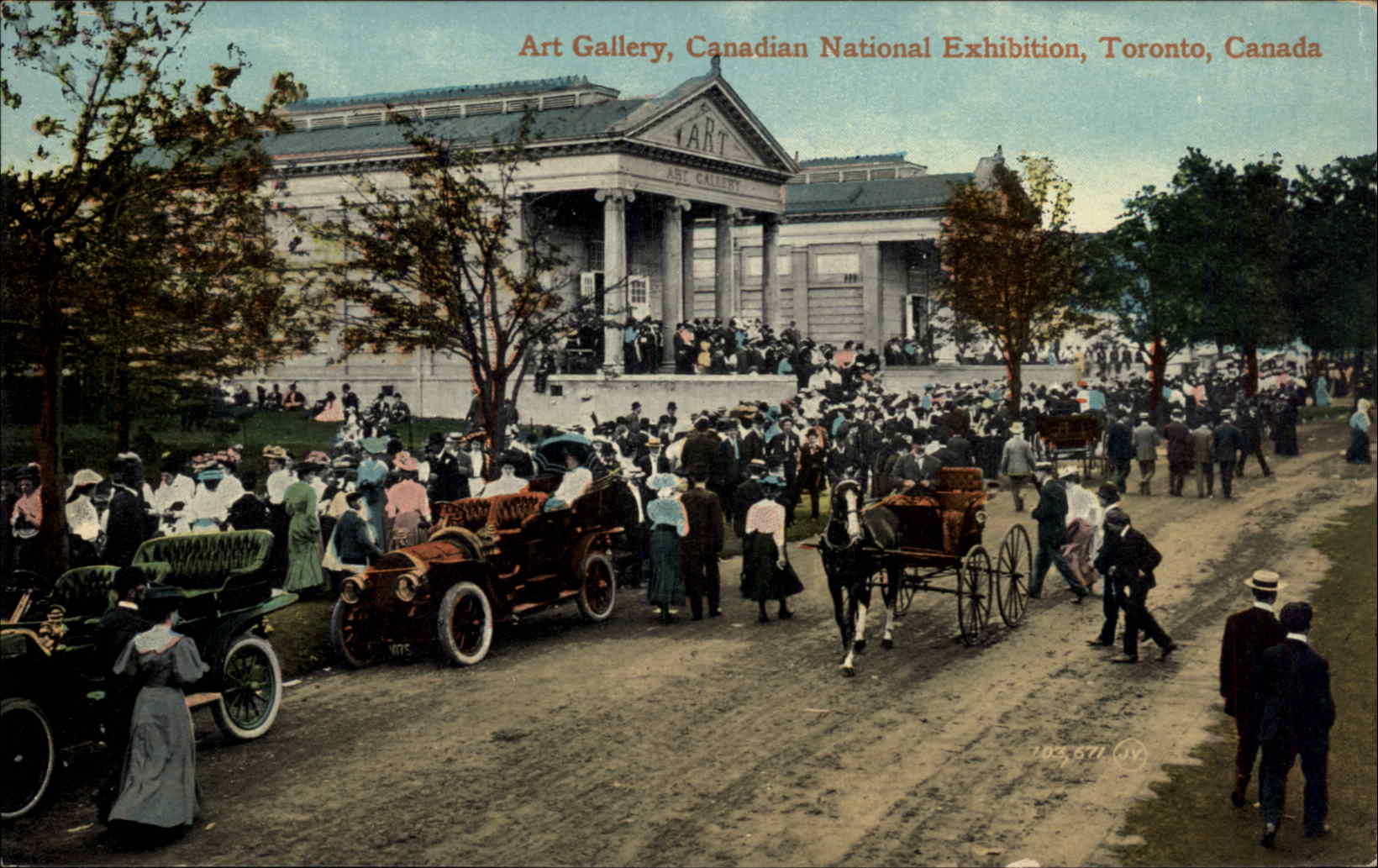 Toronto Ontario Canada Exhibition Postcard