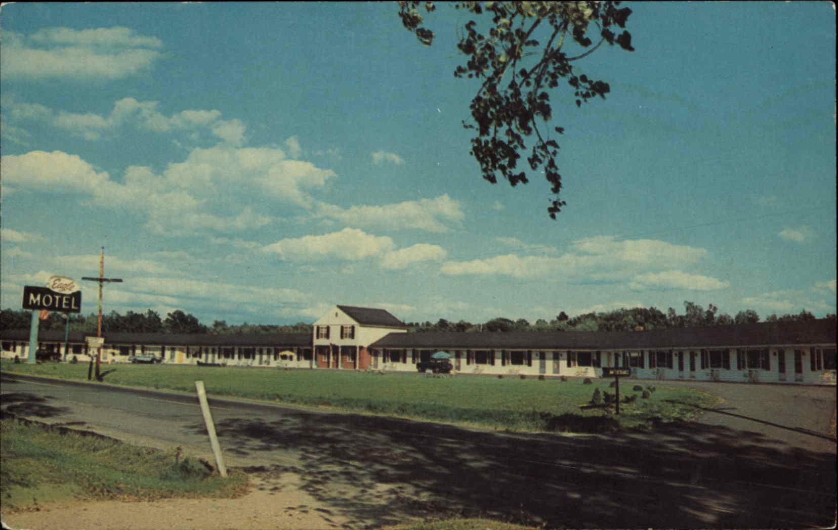 Freeport Maine ME Motel Postcard