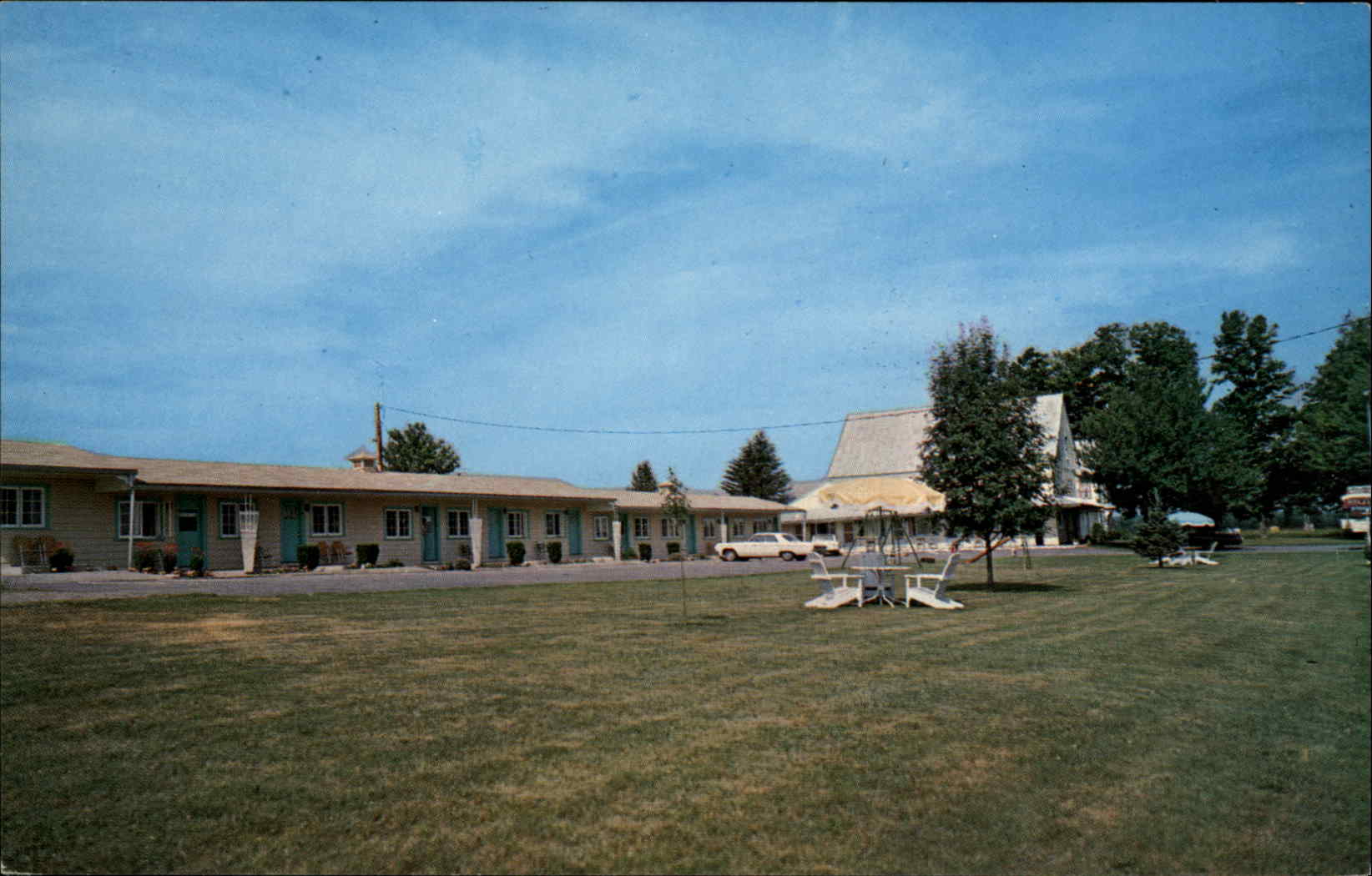 Skowhegan Maine ME Motel Postcard