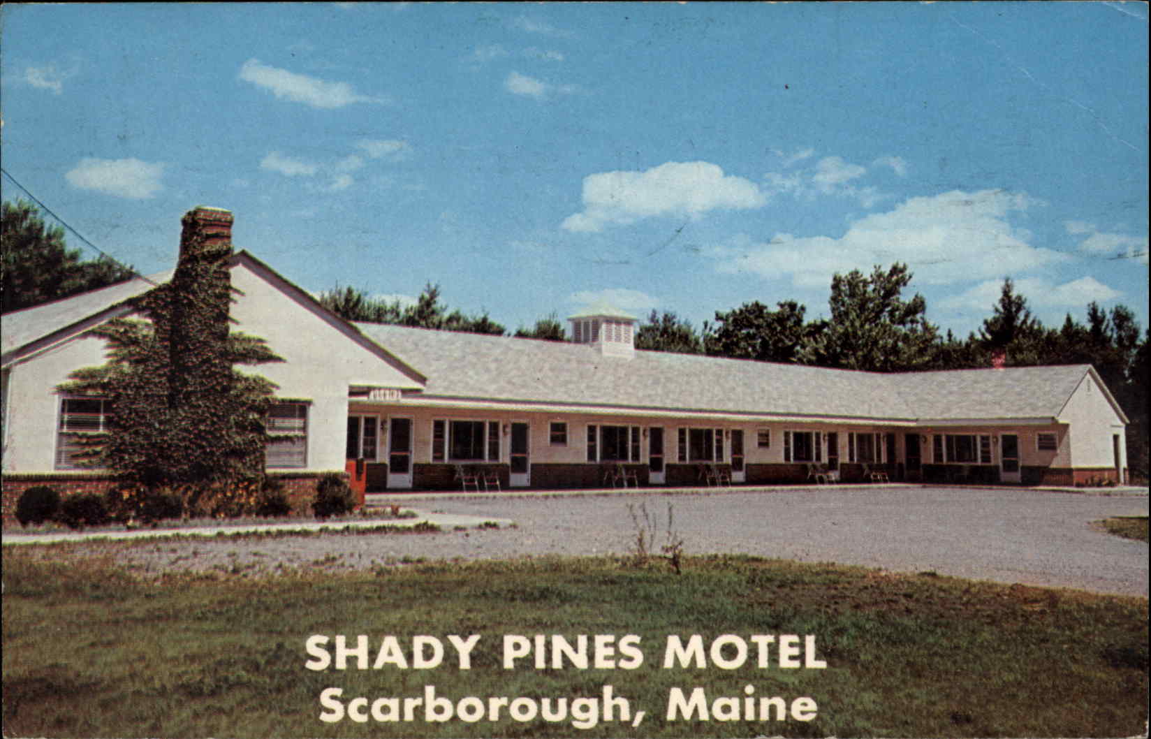 Scarborough Maine ME Motel Postcard