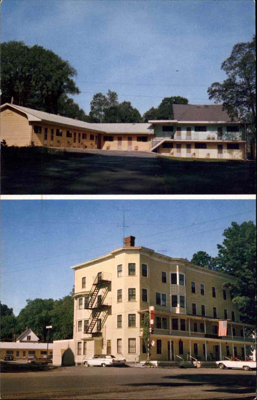 Dover Foxcroft Maine ME Motel Hotel Postcard