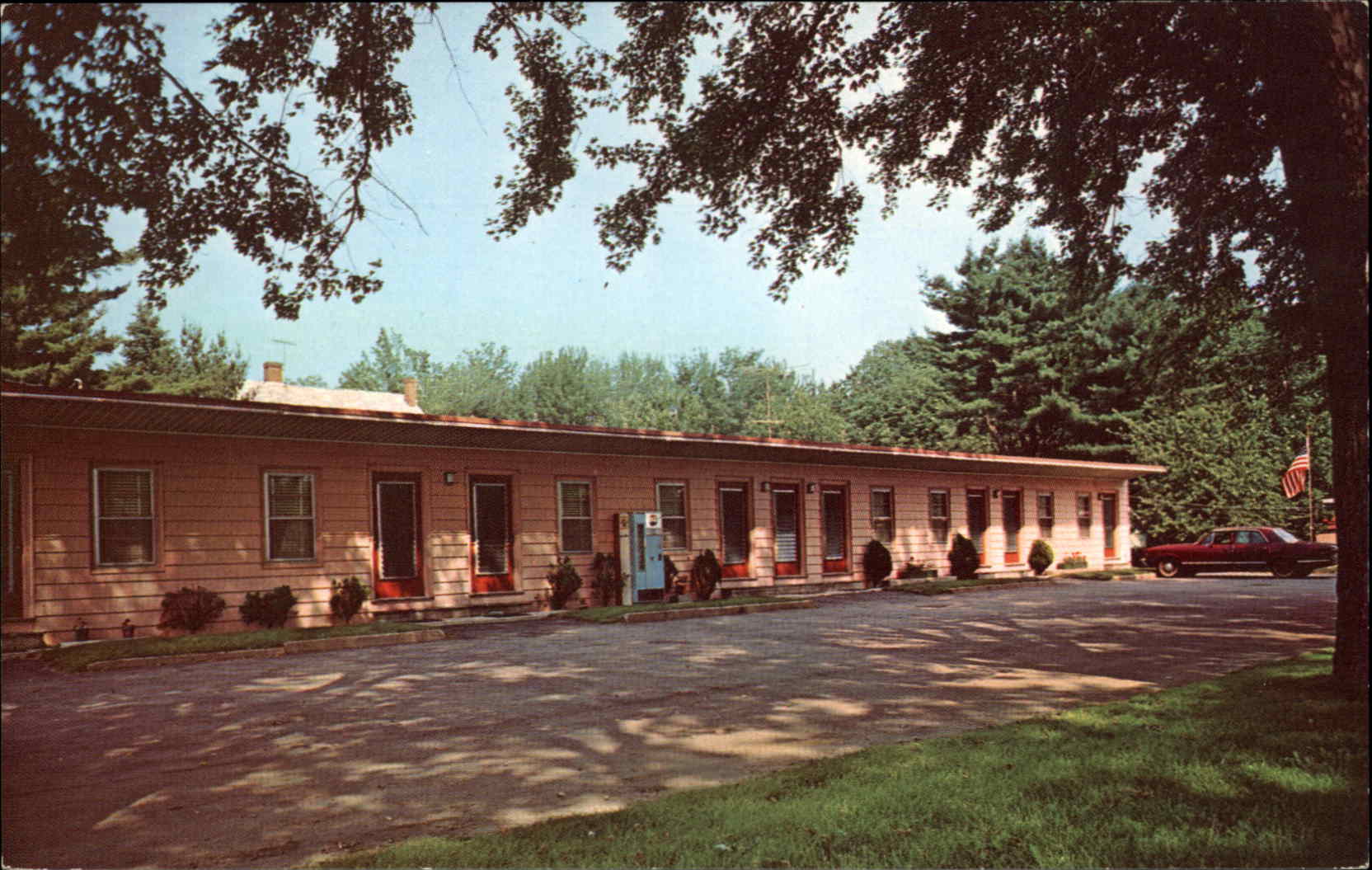 Scarborough Maine ME Motel Postcard
