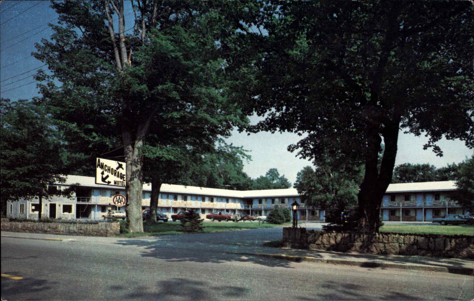 Bar Harbor Maine ME Motel Postcard