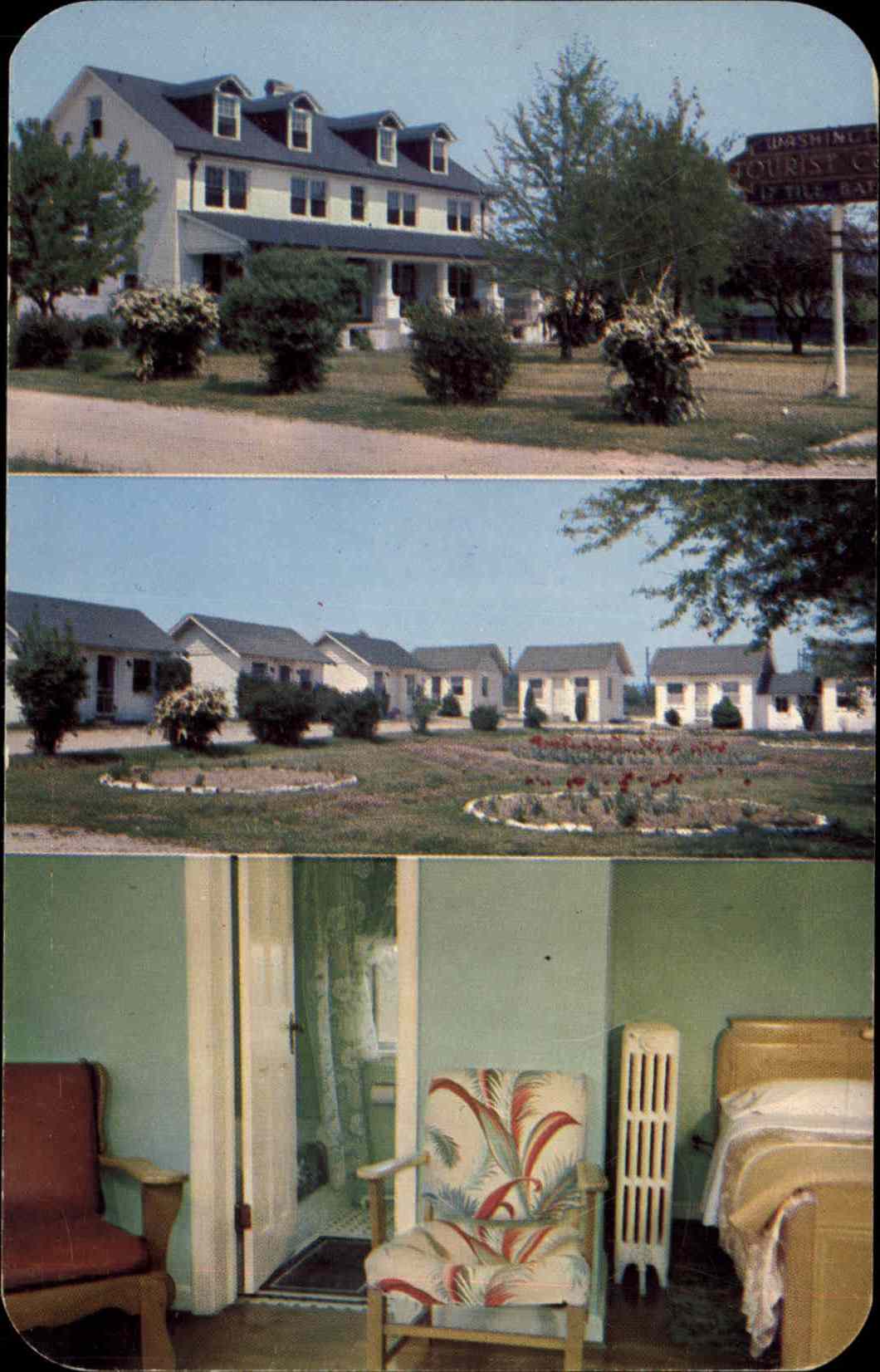 Beltsville Maryland MD Motel Postcard