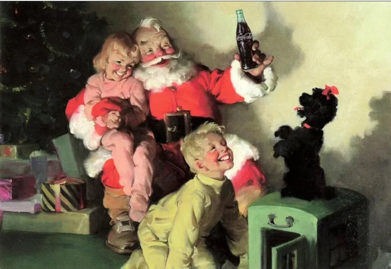 The Evolution of Santa Claus in Postcards